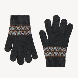 Guantes de punto jacquard para niño 