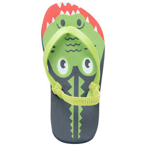 Tongs estampadas de cocodrilo para niño 