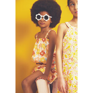 Lunettes de soleil fleurs pour fille  Main Lunettes de soleil fleurs pour fille