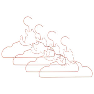 Lote de 4 perchas de metal en forma de gato  Main Lote de 4 perchas de metal en forma de gato