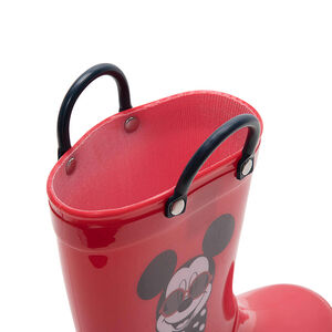 Botas de agua de goma con lunares all-over y estampado Mickey Disney, del 28 al 32 