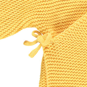 Chaleco de punto liso de algodón para bebé niño 