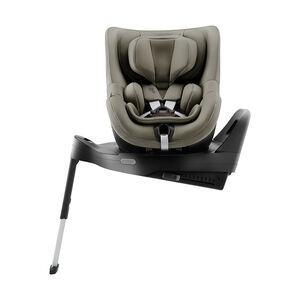 Silla de auto giratoria i-Size Dualfix Pro Lux oliva urbana 
