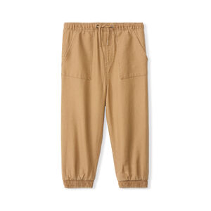 Pantalon jogger en toile doublée pour bébé garçon  Main Pantalon jogger en toile doublée pour bébé garçon