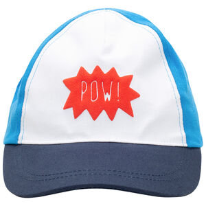 Gorra tricolor con mensaje 