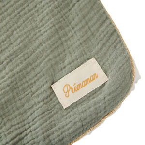 Manta de tetra doble sherpa 80 x 80 cm verde  Main Manta de tetra doble sherpa 80 x 80 cm verde