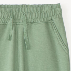 Pantalón de chándal para niña de felpa lisa 