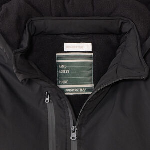 Parka acolchada con capucha desmontable para niño 