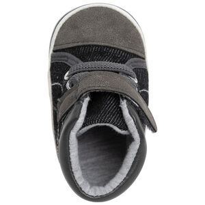 Zapatillas altas de lona con cordones y velcro para bebé niño 