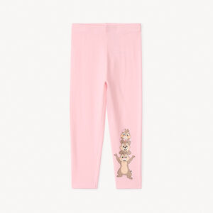 Caleçon largo Print Tic y Tac y Clarisse Disney para niña. 