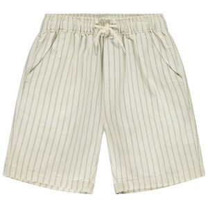 Bermudas de tela rayada para niño  Main Bermudas de tela rayada para niño