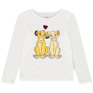 Camiseta de manga larga de punto con estampado de El Rey León de Disney para niña Main Camiseta de manga larga de punto con estampado de El Rey León de Disney para niña