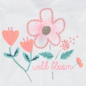 Conjunto camiseta y short - "Paradise blossom"  