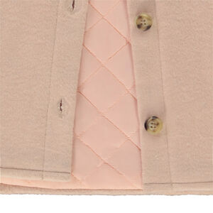 Chaqueta sobrecamisa de lana para niña 