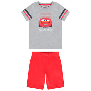 Pijama de camiseta y short estampado de Cars Disney para niño 