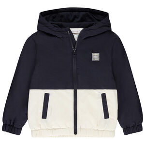 Chaqueta cortavientos efecto color block para niño 