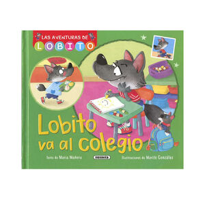 Livre "Lobito va al colegio " +4 ans 