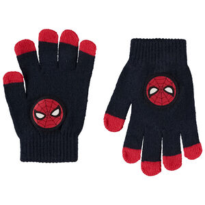 Guantes de punto con parche de Spider-Man Marvel para niño 