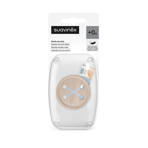 Sujetachupetes con cinta Dreams azul 