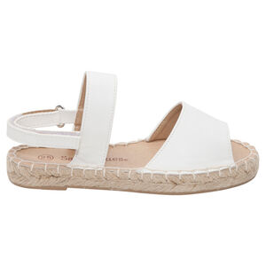Nu-pieds esprit espadrilles avec lanière à scratch  Main Nu-pieds esprit espadrilles avec lanière à scratch