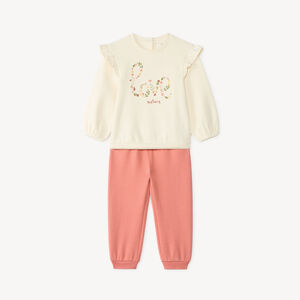 Conjunto de chándal de bebé niña 