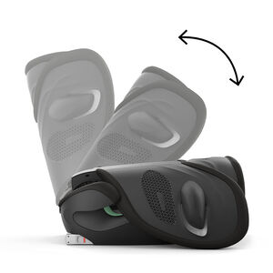Asiento de coche plegable Solution G2 i-Fix Plus moon black 