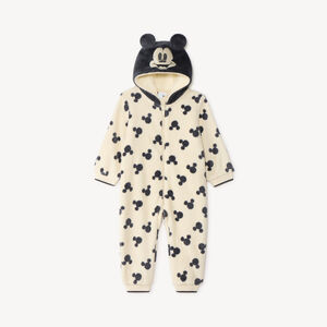 Pelele de sherpa con capucha Mickey Disney para bebé niño 