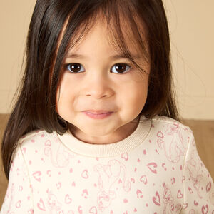 Vestido de manga larga estampado El Rey León Disney para bebé niña 