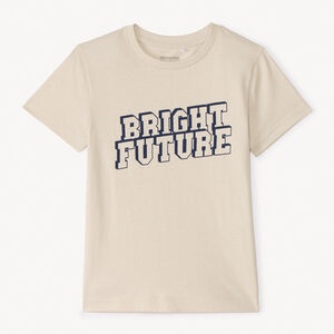 Camiseta de manga corta estampada para niño 