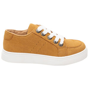 Zapatillas bajas camel con cordones del 24 al 35 