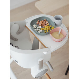 Set de 4 pièces - vaisselle en silicone – Eucalyptus 