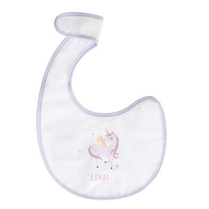 Paquete de 7 baberos Unicornio 