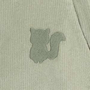 Pelele con mangas desmontables de pana TOG 3,5 ardilla verde 