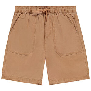 Bermudas de tela lisa para niño 