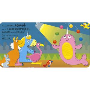 Libro El pequeño unicornio en el circo +2A 