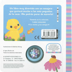 Libro con sonajero El Patito y sus amigos 0M+ 