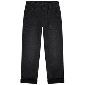 Jean recto forrado de micropolar para niño 