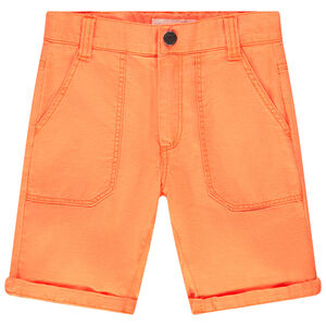 Bermuda de viscosa con vuelta para niño 