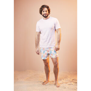 Bañador estampado exótico para hombre 