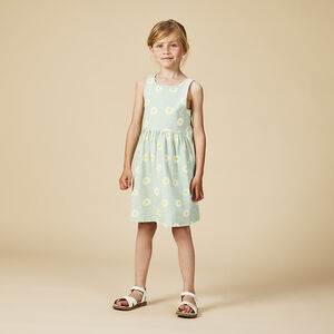 Vestido sin mangas estampado fantasía para niña 