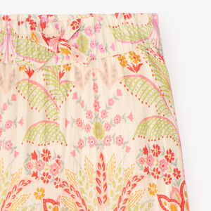 Pantalones fluidos estampados para niña 