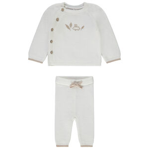 Conjunto de 2 piezas de punto bobo para bebé 