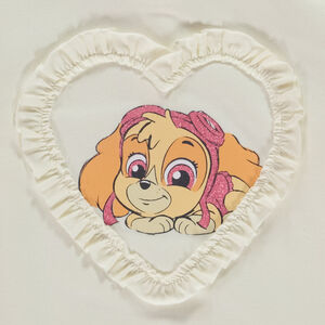 Sudadera con volante en el corazón y estampado de Stella Pat