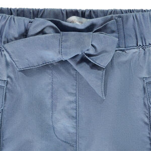 Short estilo cargo de lyocell con bolsillos para niña 