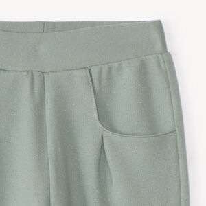 Pantalón de chándal brillante y holgada niña 