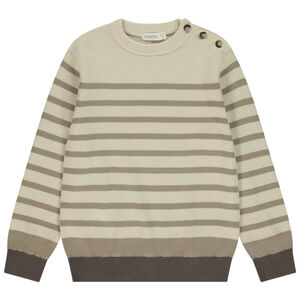 Jersey de rayas con botones para niño 
