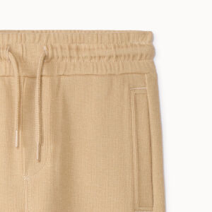 Pantalón jogging interlock liso niño 