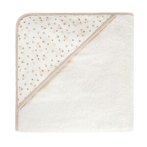 Capa de baño de toalla y delantal 2 en 1 estampado de flores 