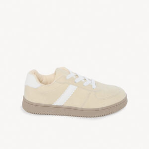 Zapatillas bajas de cuero sintético niño 