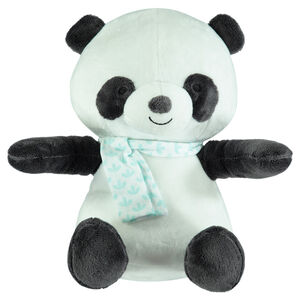 De materia acolchada de terciopelo con pandas Main De materia acolchada de terciopelo con pandas